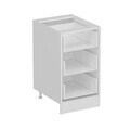 Dulap pentru bucatarie, Hanah Home, Minar, 45x87x58 cm, Alb
