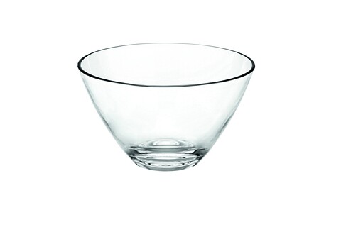 Bol servire, Vidivi, Rialto, H.15 cm x D.25 cm, sticla, transparent mezoni.ro