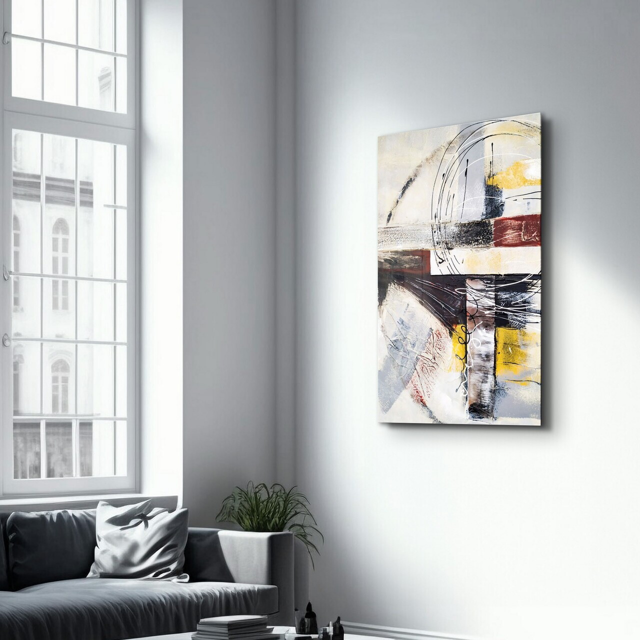 Tablou decorativ, CAM-4080, Dimensiuni: 46 x 72 cm, Multicolor — imaginea 4