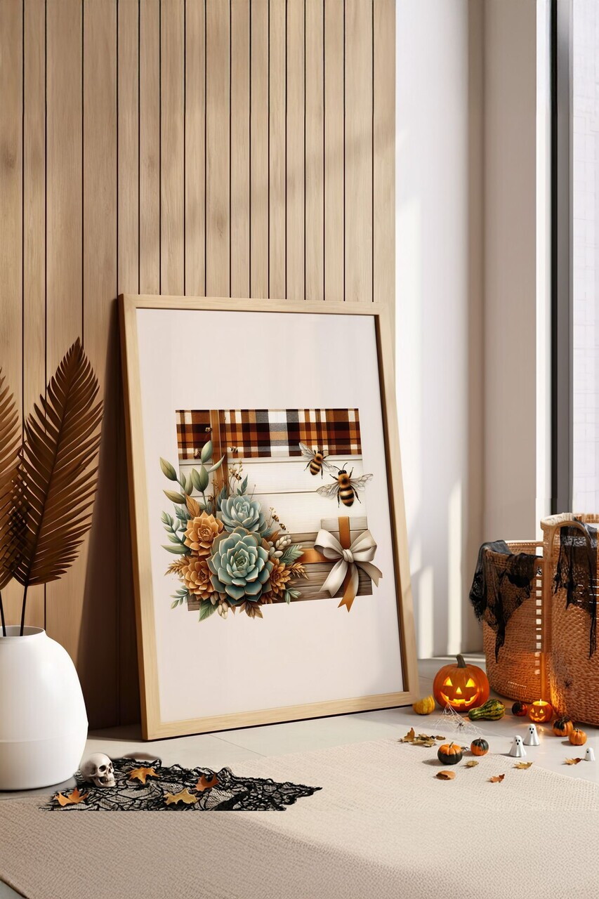 Tablou decorativ, Arthllwnmodel23-5070, MDF, Multicolor — imaginea 2