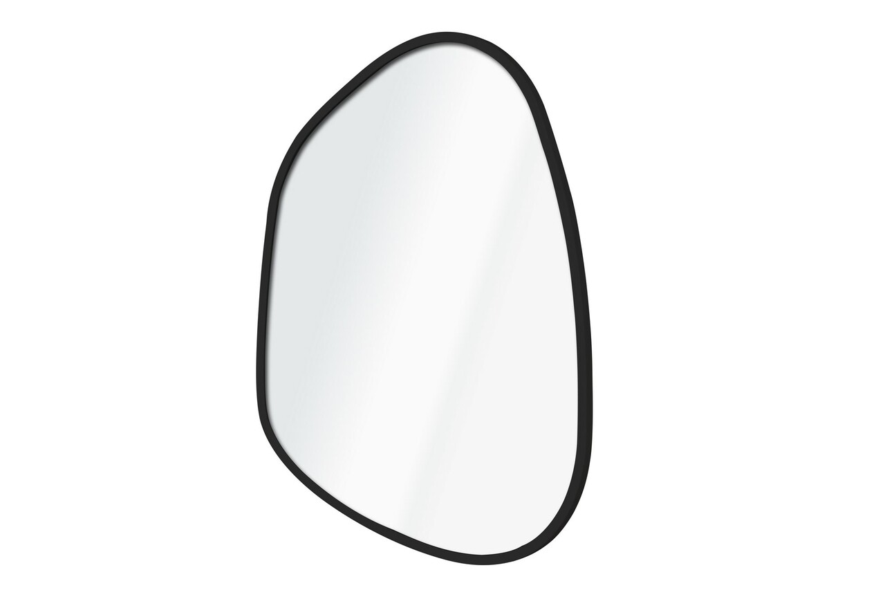 Oglinda decorativa, Lumisfera, Asymmetric Design 50 x 69, Negru - 2 | YEO