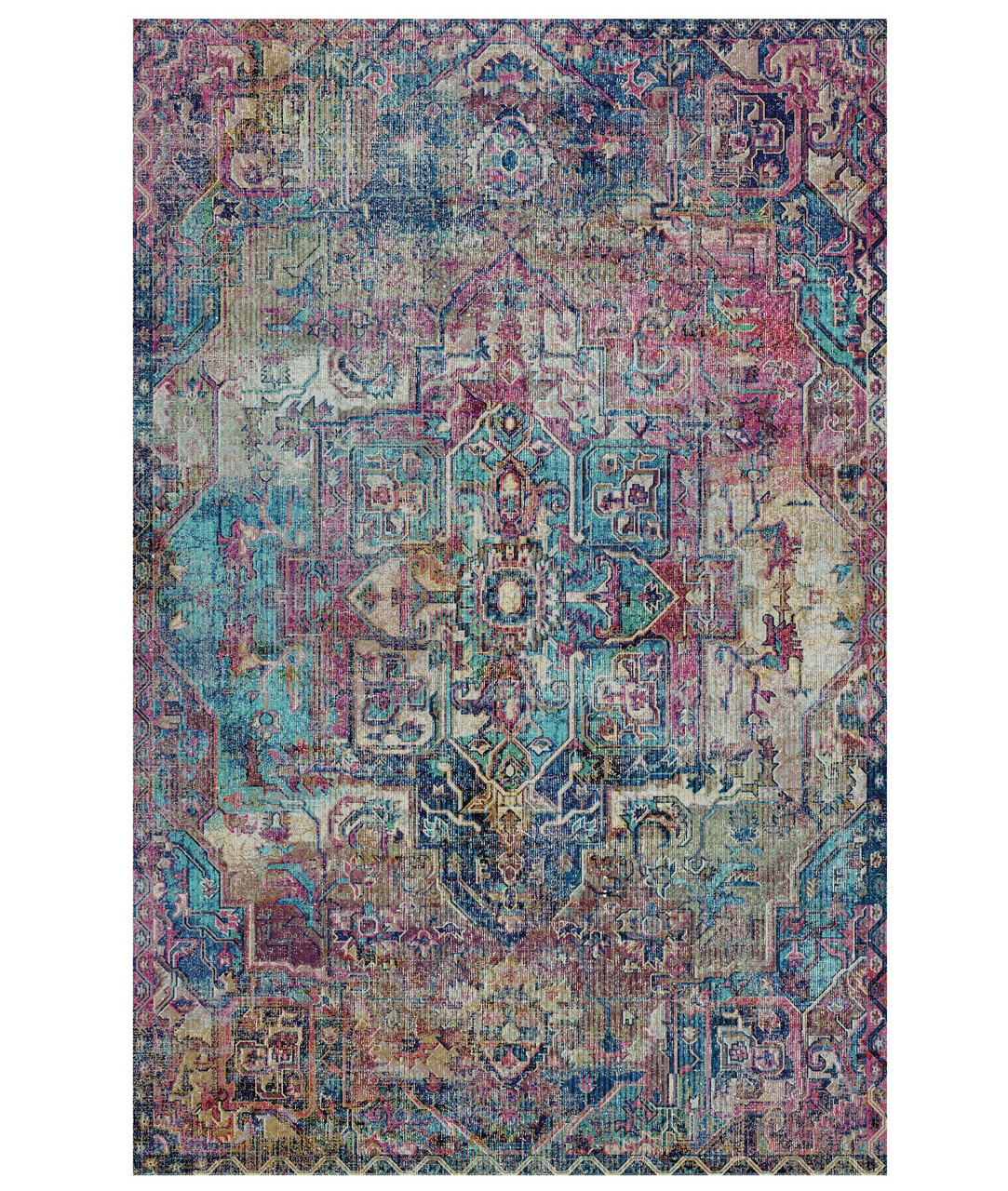 Covor, 4006A, 120x180 Cm, Catifea, Multicolor