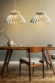 Lustra, FullHouse, 390FLH1536, MDF, Alb