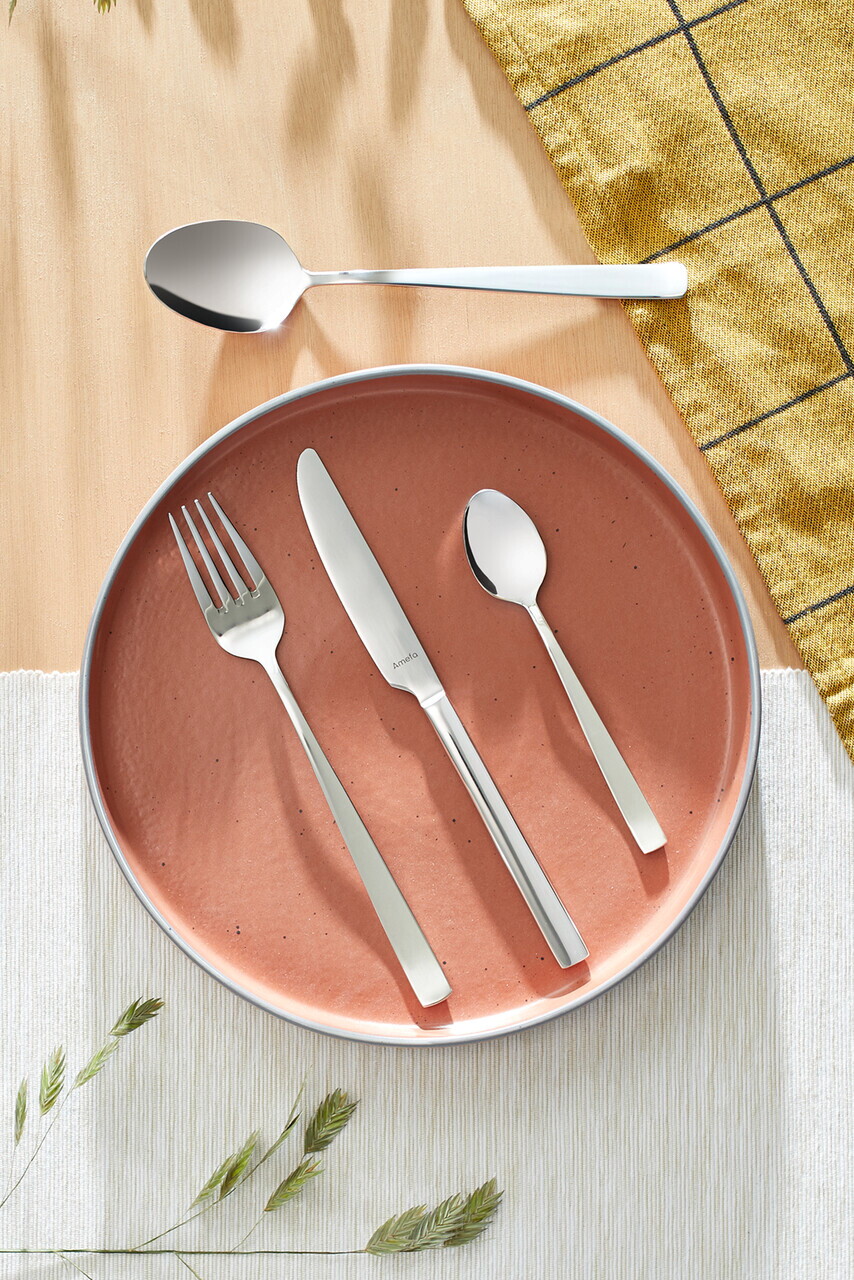 Set tacamuri 24 piese Amefa, Martin, inox 18/10, argintiu — imaginea 12