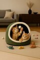 Pat pentru pisici, Paws & Whiskers, Alaska STD, Poliester, Verde