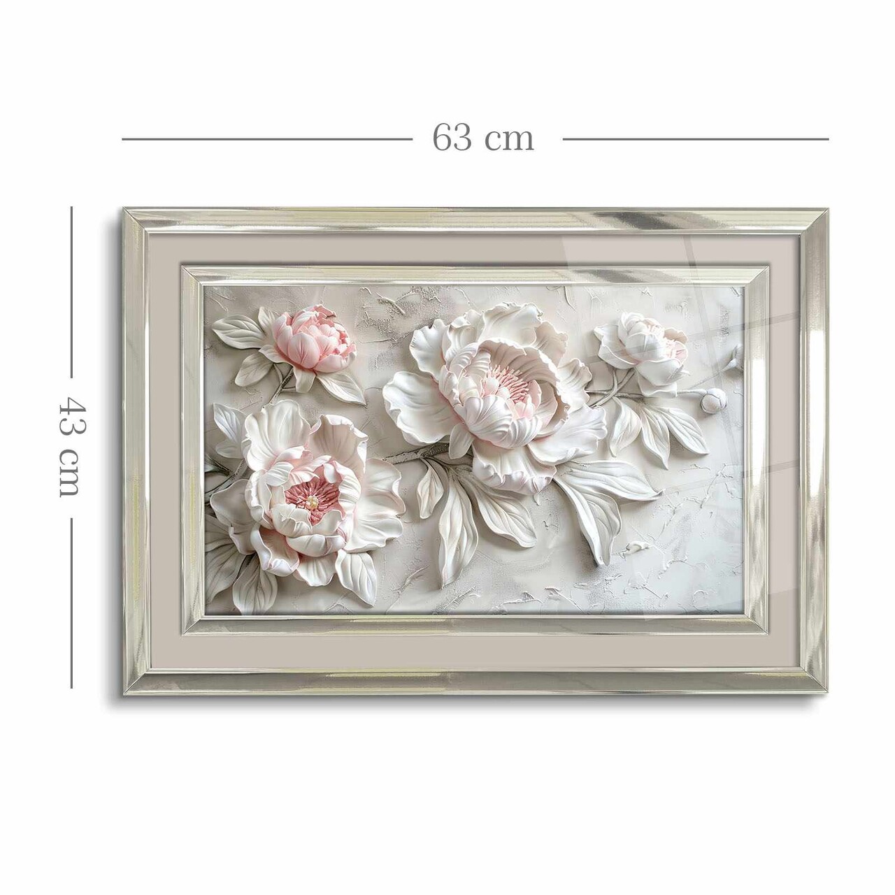Tablou decorativ, 4363Kromgumusct, Cadru: 100% LEMN MASIV (Grosime: 2,5 cm), Multicolor - view 4
