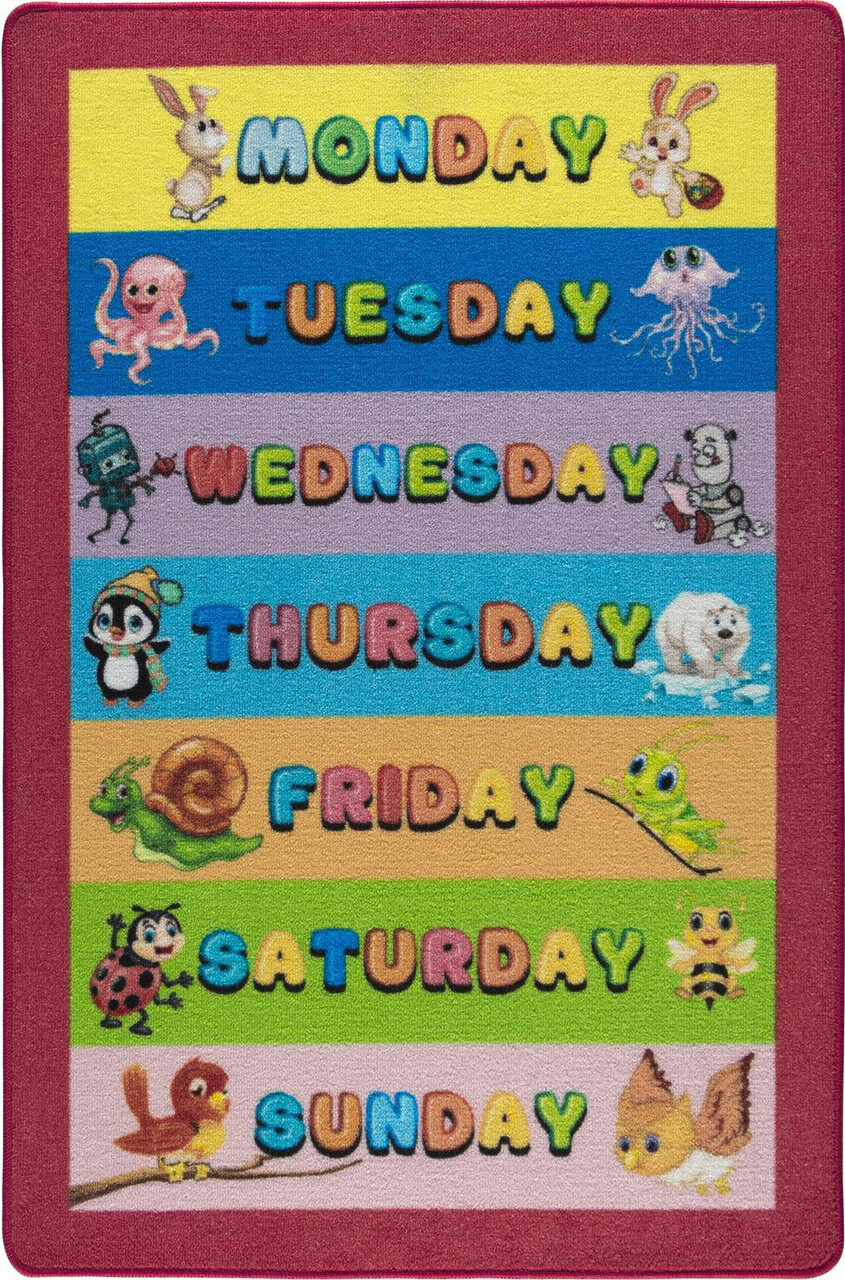 Covor, The Week, 133x190 cm, Poliamida, Multicolor - 1 | YEO