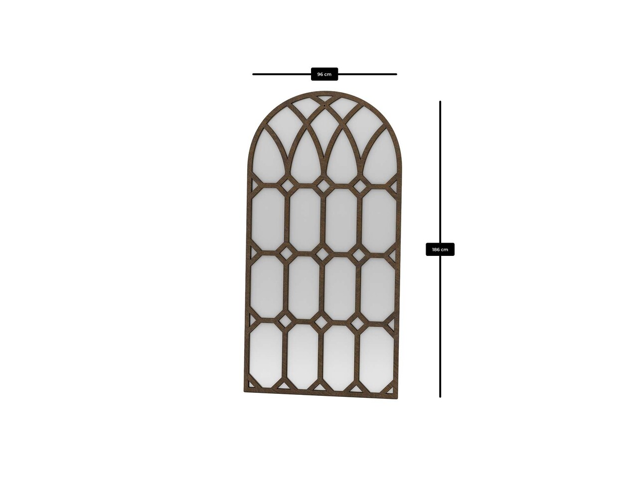 Oglinda Cheval, Hanah Home, Zylo, 90x180 cm, MDF , Maro