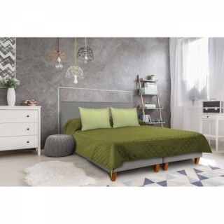210x220 cm, Olive/Lime