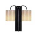 Aplica de perete, Opviq, 892OPV1218, Metal, Negru / Crem