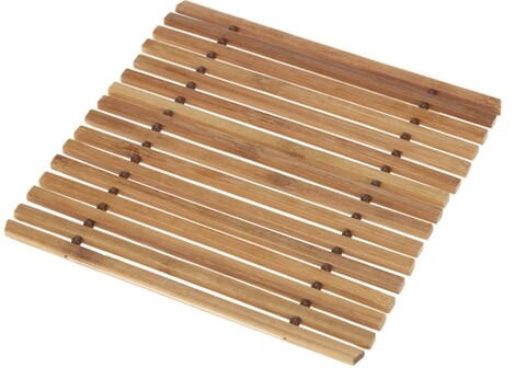 Suport pentru recipiente fierbinti Square, 17.5×18 cm, bambus Excellent Houseware