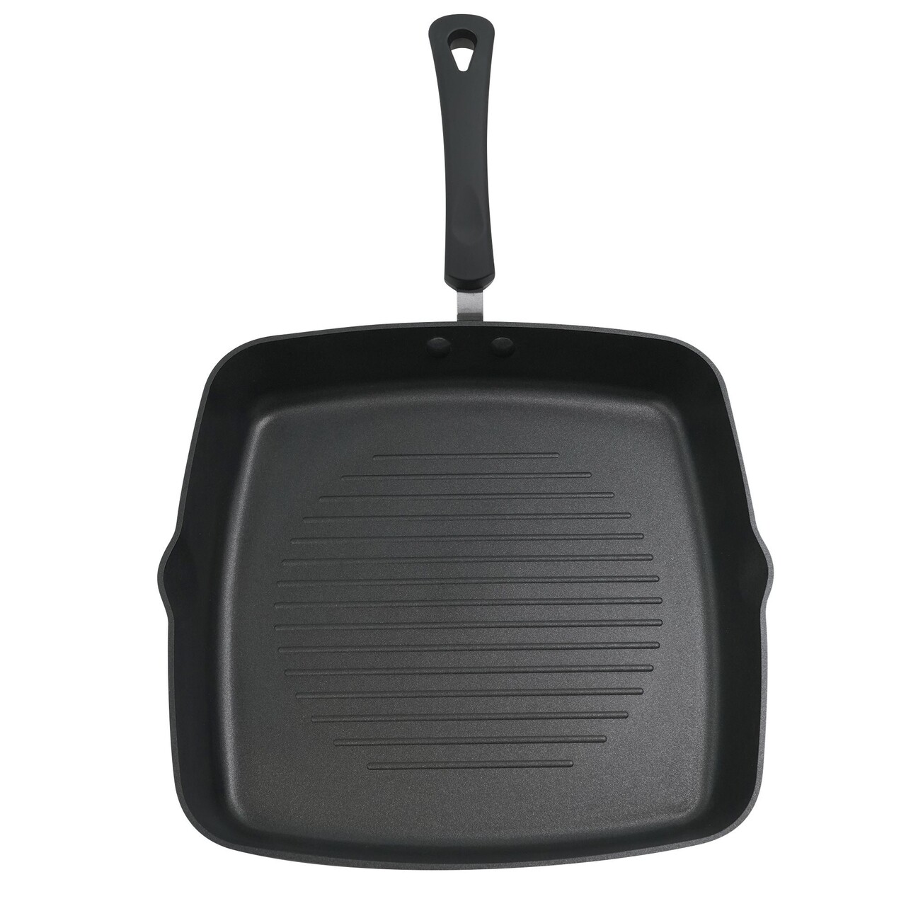 Tigaie grill patrata, aluminiu, 28x28cm, "Primary" - Zokura - imagine 2