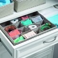Organizator pentru sertar Axis, iDesign, 16 compartimente, 35x25.5x10 cm, grej/natural