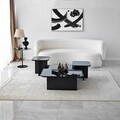 Set masute de cafea, Neostill, Jazz, PAL, Negru / Fume