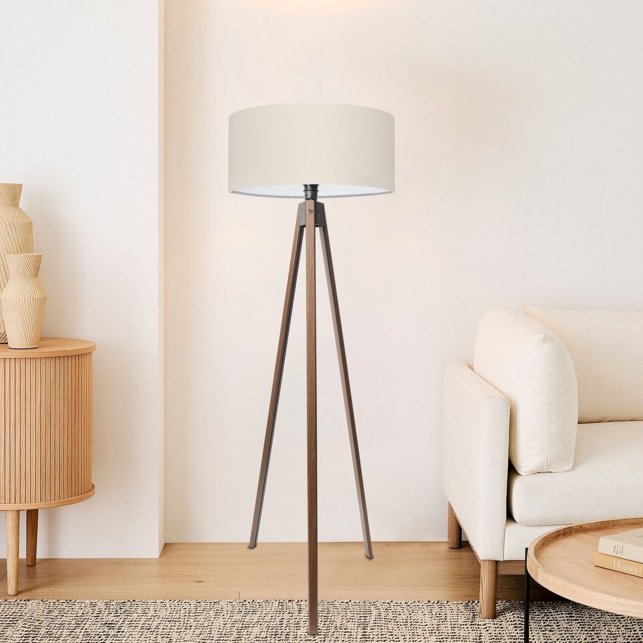 Lampadar, L'essentiel Maison, 780SGN4635, Crem