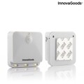 Lumina LED cu senzor de miscare 2 piese, Lumtoo InnovaGoods, cu baterii, 2.6x6.3x6.7 cm