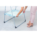 Uscator de rufe vertical, Brabantia, Tower, 23 m capacitate de uscare, otel, gri