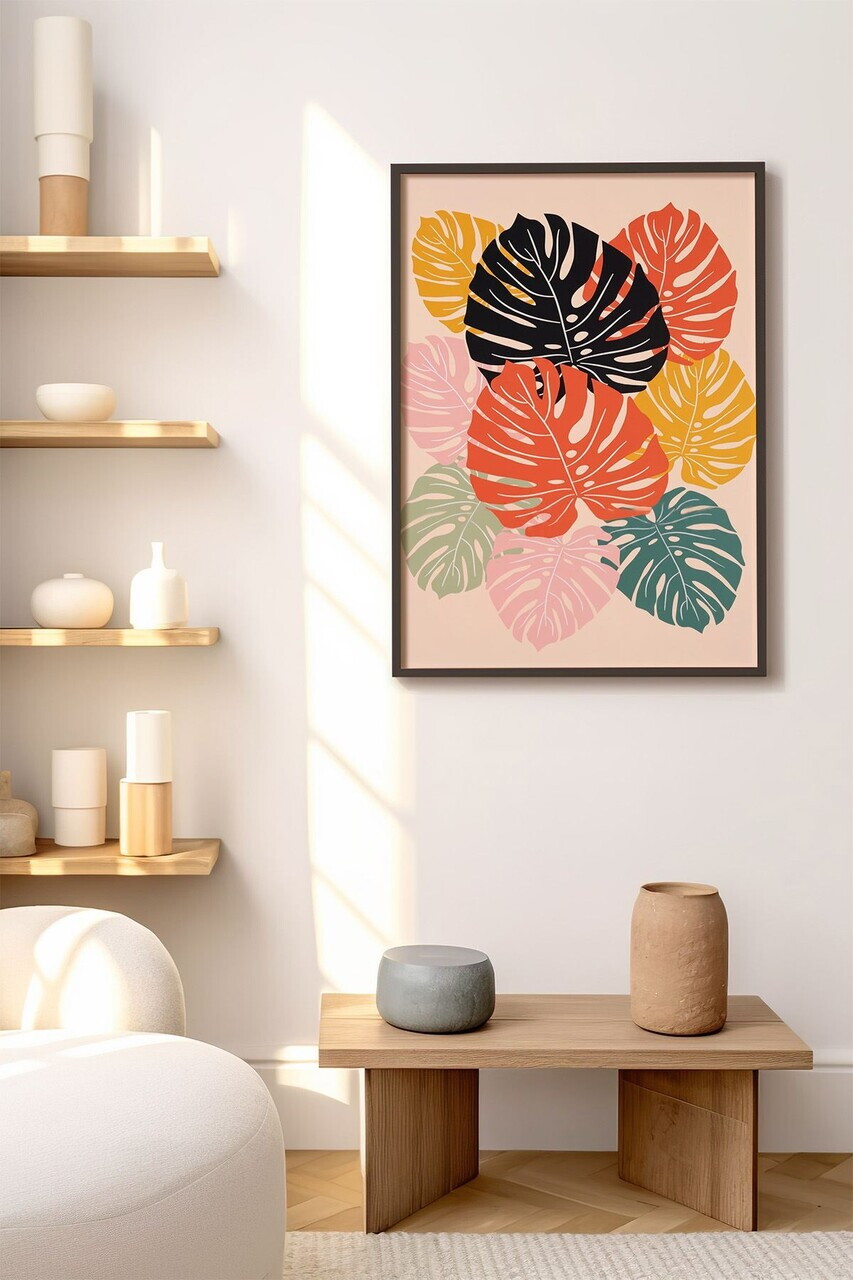 Tablou decorativ, Artnewclsyh96-3348, Lemn masiv, MDF, Multicolor - view 2