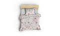 Lenjerie de pat pentru o persoana (FR), Ela, Pearl Home, Bumbac Ranforce