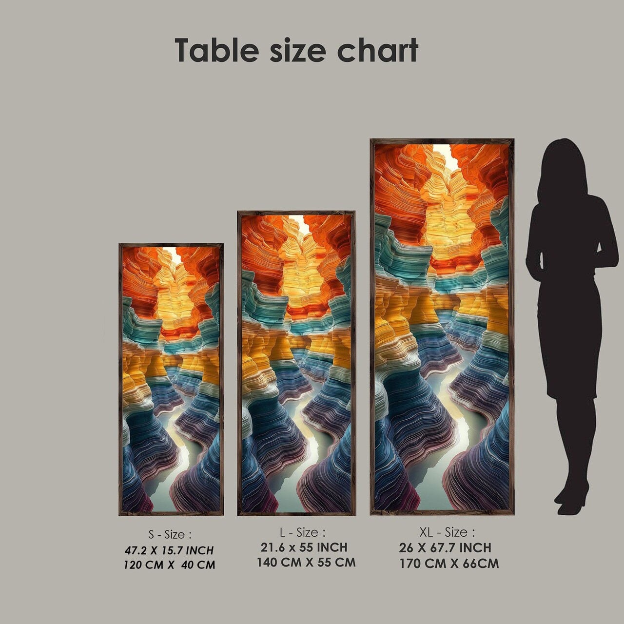 Tablou decorativ, LONG023-S/120-40, Imprimat UV, Multicolor - view 7