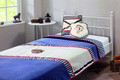 Set cuvertura de pat Young, Royal (90-100 Cm), Çilek, 65% bumbac/35% poliester