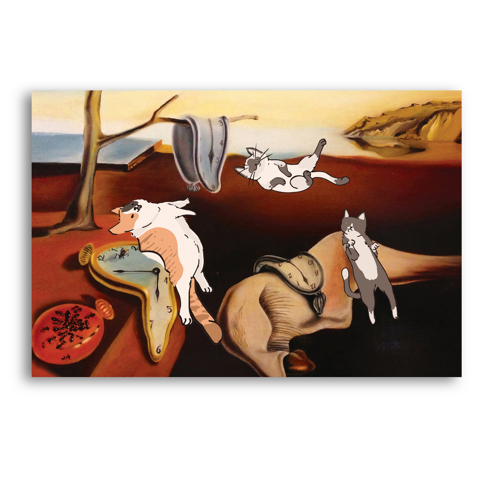 Tablou decorativ, REART-OZ-002, Dimensiune: 60 x 90 cm, Multicolor