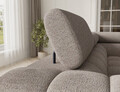 Coltar extensibil dreapta 3 locuri ELTAP, RT-18ROY, Fectory, 346x205x93 cm, lemn/poliester, bej deschis