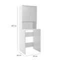 Dulap masina de spalat, Adore, Adr-482-Bb-1, Alb