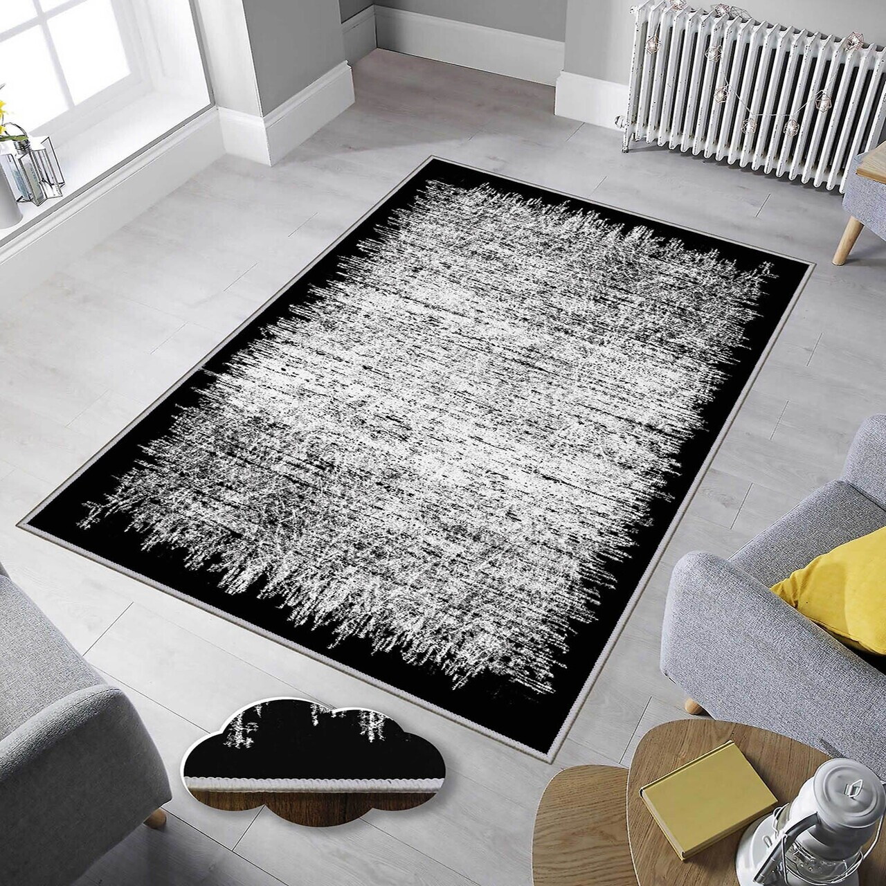 Covor Eexfab819 100x150 cm Poliester Multicolor