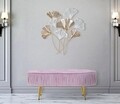 Decoratiune de perete 3D Rixy-B, 74x80.6 cm, fier, multicolor