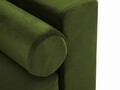 Canapea extensibila, Camellia, Mazzini Sofas, 3 locuri, cu lada de depozitare, 220x100x92 cm, catifea, verde