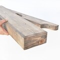 Raft pentru perete RAF233, Evila Originals, 90x15x7.5 cm, maro