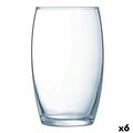 Set 6 pahare, Luminarc, Cave, 360 ml, sticla, transparent