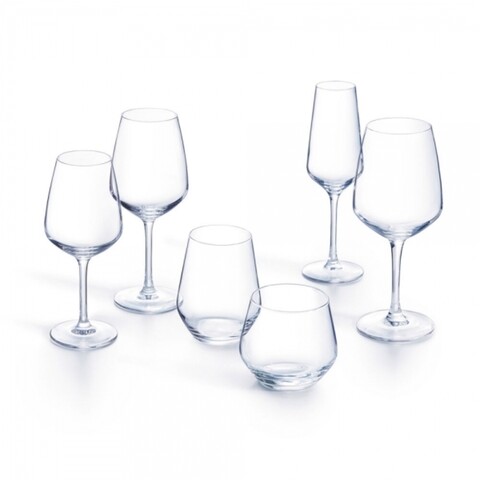 Set 6 pahare de vin, Luminarc, Vinetis, 400 ml, sticla, transparent