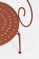Scaun pentru gradina Etienne, Bizzotto, 49x49x89 cm, otel, invelis e-coating, finisaj mat, rosu picant