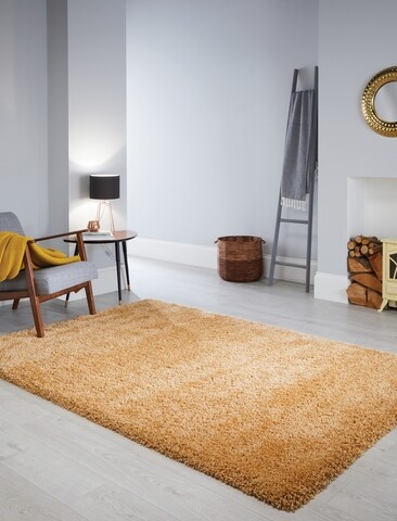 Covor Athena Ochre, Flair Rugs, 80 x 150 cm, polipropilena, ocru