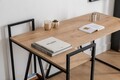 Birou, Arnetti, Lissa Kose, 140x90x85 cm, PAL, Safir / Negru