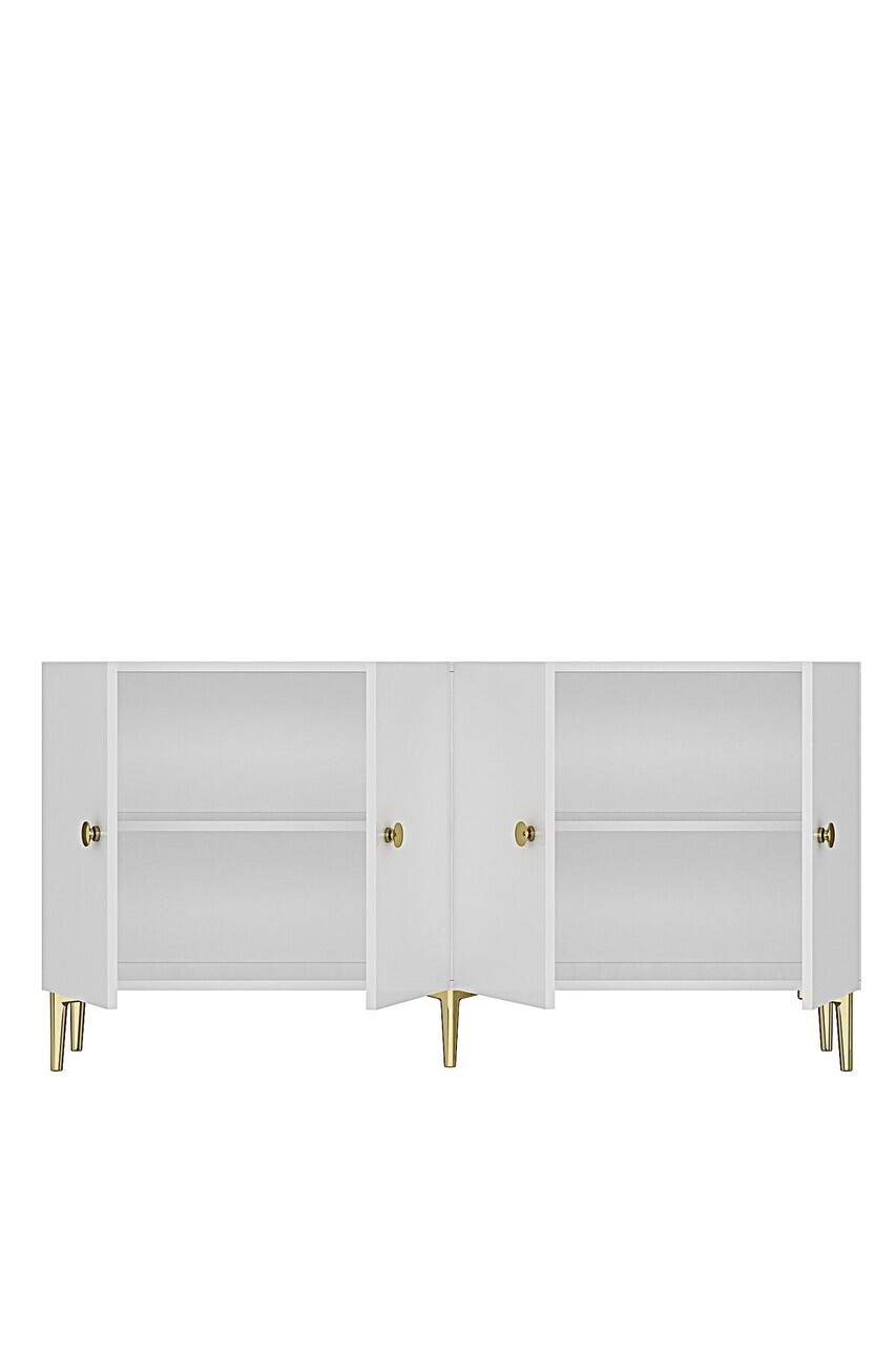 Consola, Hanah Home, Simple 180, 180x75x32 cm, Alb — imaginea 6