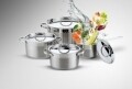 Set pentru gatit 8 piese, Aleida, Heinner Home, inox, argintiu