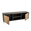 Comoda TV Venus, Kalune Design, 160x40x56 cm, maro