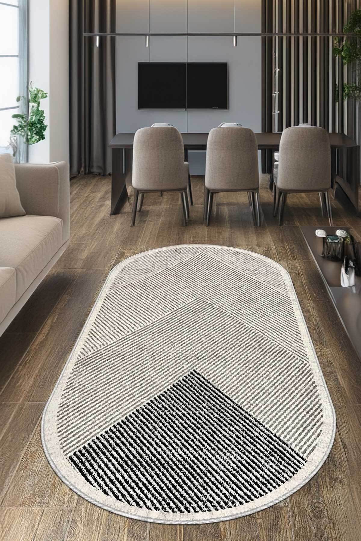 Covor, CLR-7247-HALI-95, 200x300 cm, Poliester, Multicolor