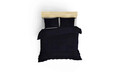 Lenjerie de pat dubla Super King (US) (ES), 3 piese, Elegant - Dark Blue, Cotton Box, Bumbac Satinat