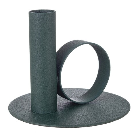 Suport pentru lumanare pyxis, bizzotto, Ø12.5x10 cm, metal, verde inchis