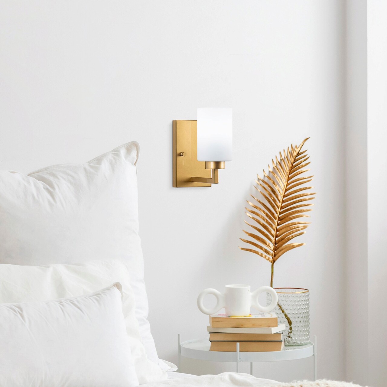Aplica de perete, Fulgor, 942FLG2198, Metal, Auriu - 1 | YEO