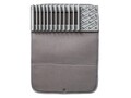 Scurgator vase cu covoras absorbant, Brandani, 59.5x45 cm, polipropilena/poliester, gri