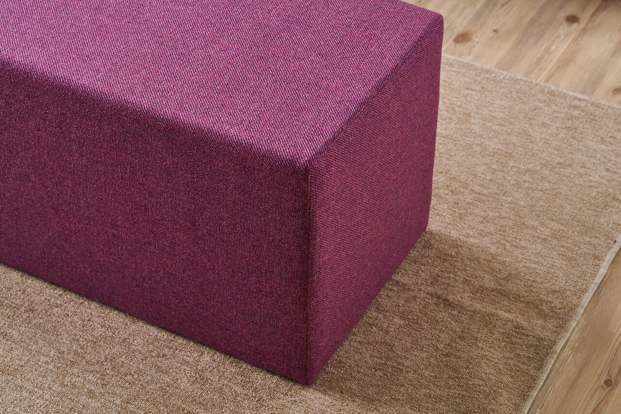 Taburet, Atelier del Sofa, 825BLC5131, Lemn, Lila - view 3