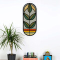 Decoratiune de perete, ART061, PAL, Dimensiune: 53 x 22 x 2 cm, Multicolor