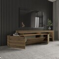 Comoda TV, Hanah Home, Beeliz, 192x53x37 cm, Nuc antic