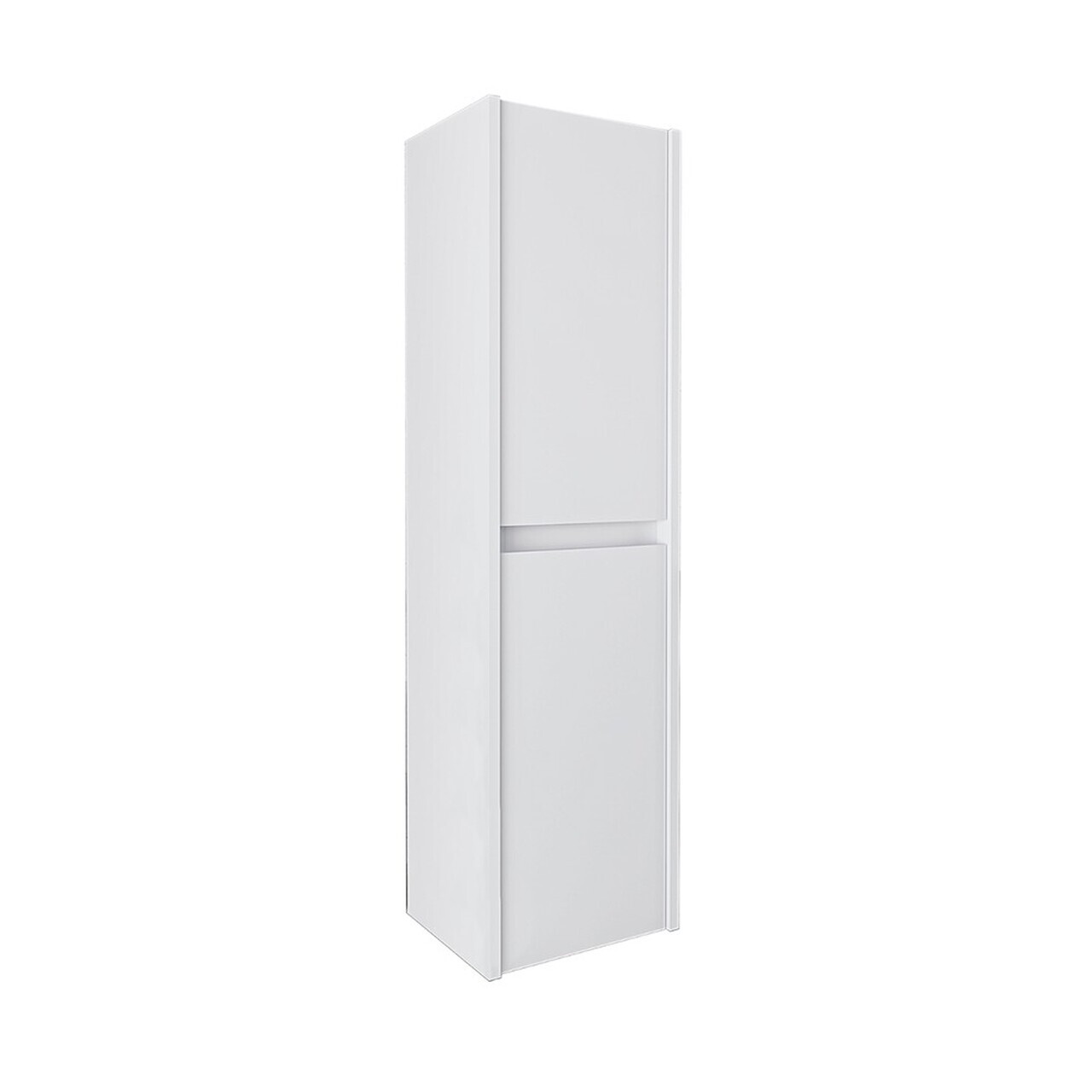 Dulap de baie, Hanah Home, 1719, 35x130x30 cm, MDF-LAM, Alb mat — imaginea 6