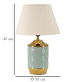 Lampa de masa Cape Tow, Mauro Ferretti, 1 x E27, 40W, 30x47 cm, ceramica/fier, multicolor